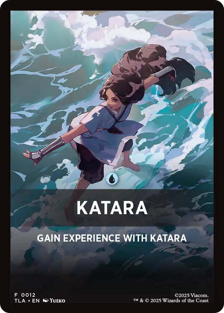 Image for Katara Theme Card (12) (TLA) - Magic: The Gathering