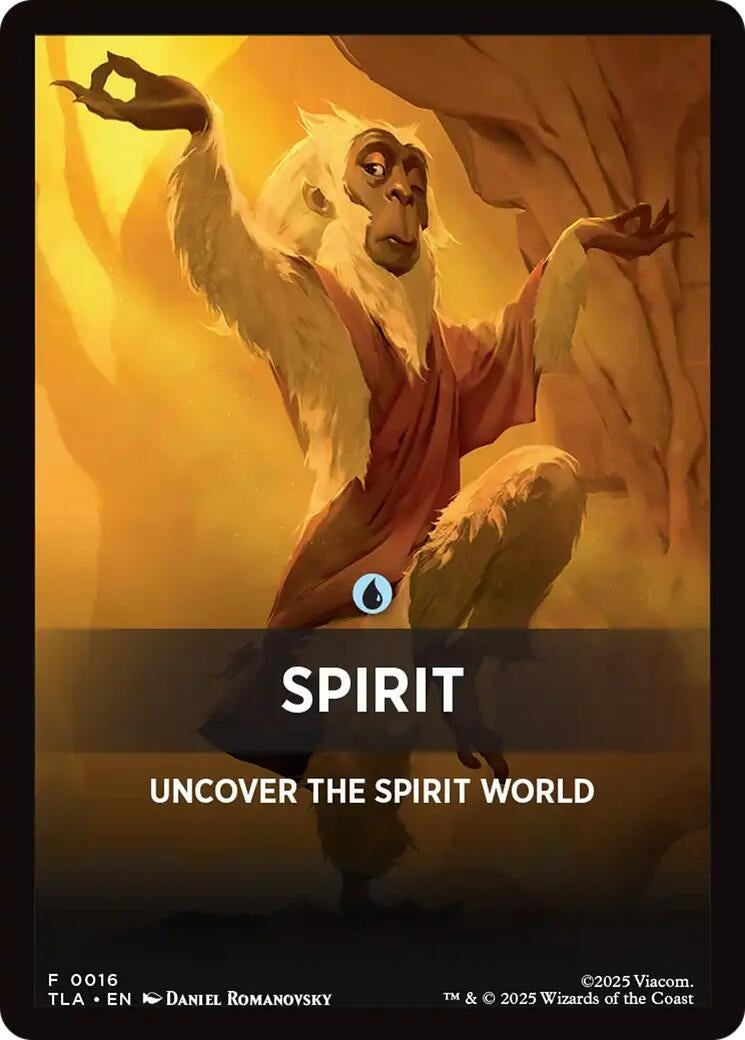Image for Spirit Theme Card (16) (TLA) - Magic: The Gathering