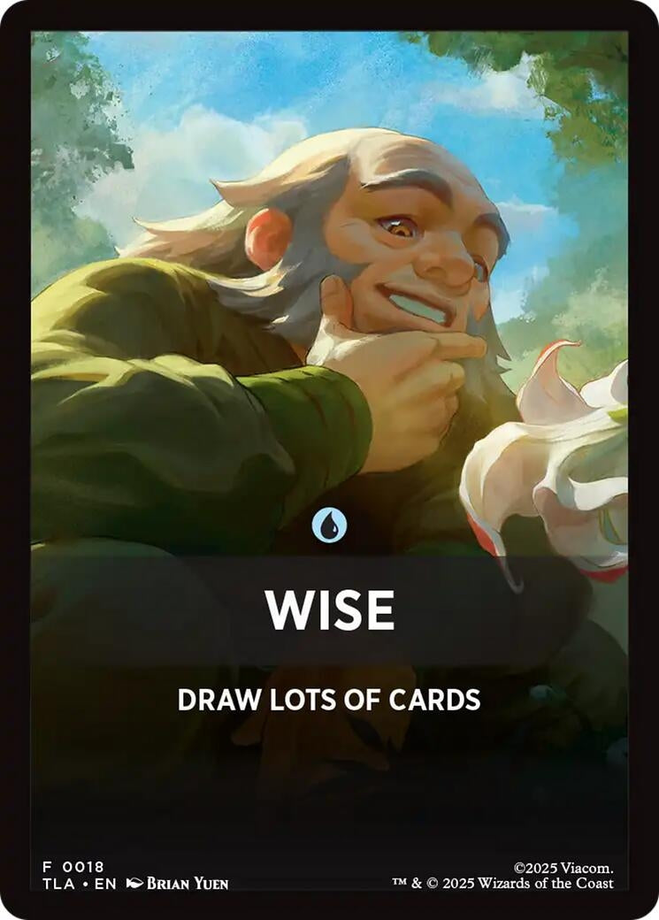 Image for Wise Theme Card (18) (TLA) - Magic: The Gathering