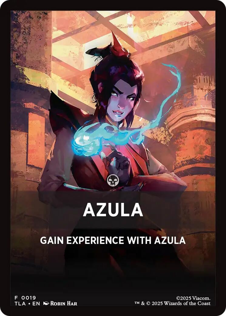 Image for Azula Theme Card (19) (TLA) - Magic: The Gathering