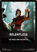 Image for Relentless Theme Card (26) (TLA) - Magic: The Gathering