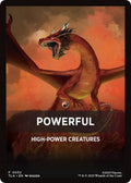 Image for Powerful Theme Card (32) (TLA) - Magic: The Gathering