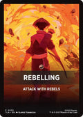 Image for Rebelling Theme Card (33) (TLA) - Magic: The Gathering
