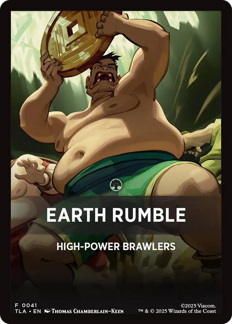 Image for Earth Rumble Theme Card (41) (TLA) - Magic: The Gathering