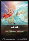 Image for Aang Theme Card (1) (TLA) - Magic: The Gathering
