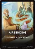 Image for Airbending Theme Card (2) (TLA) - Magic: The Gathering