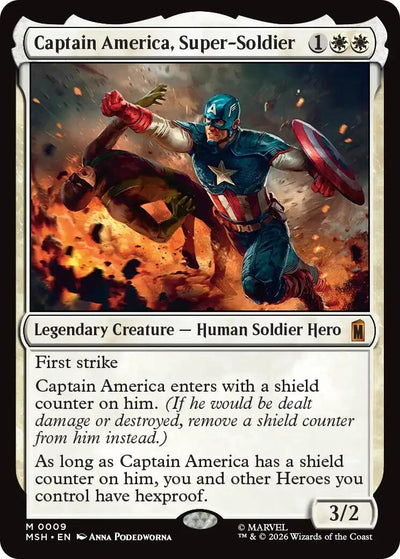 Captain America, Super-Soldier (9) (MSH)
