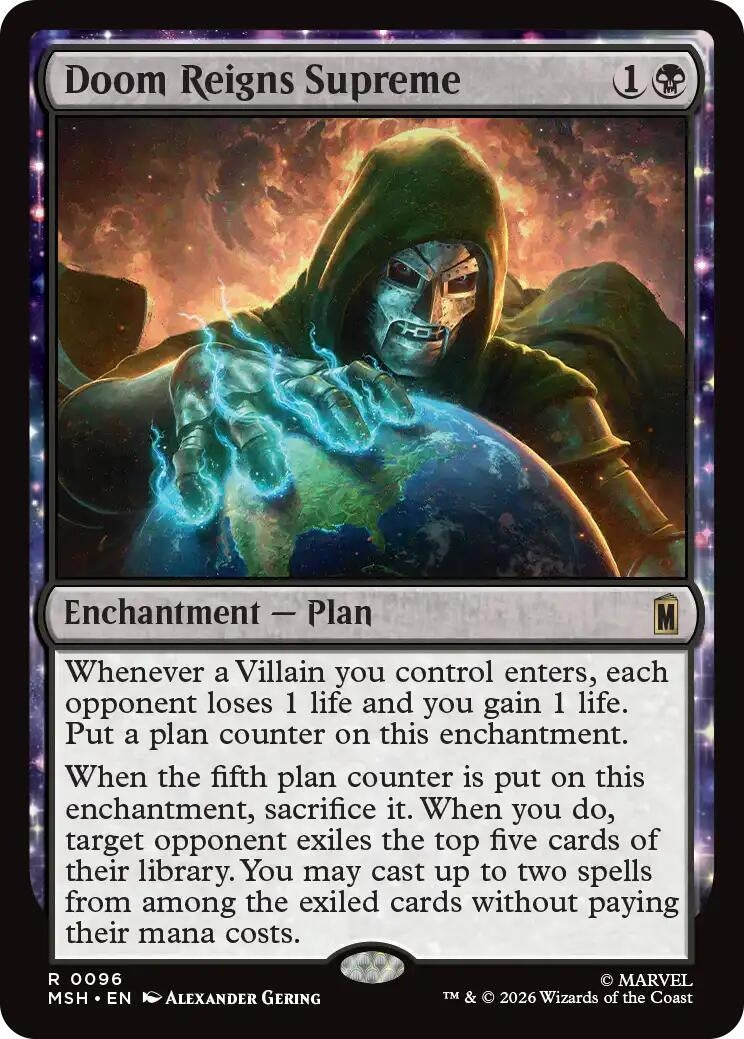 Image for Doom Reigns Supreme (96) (MSH) - Magic: The Gathering
