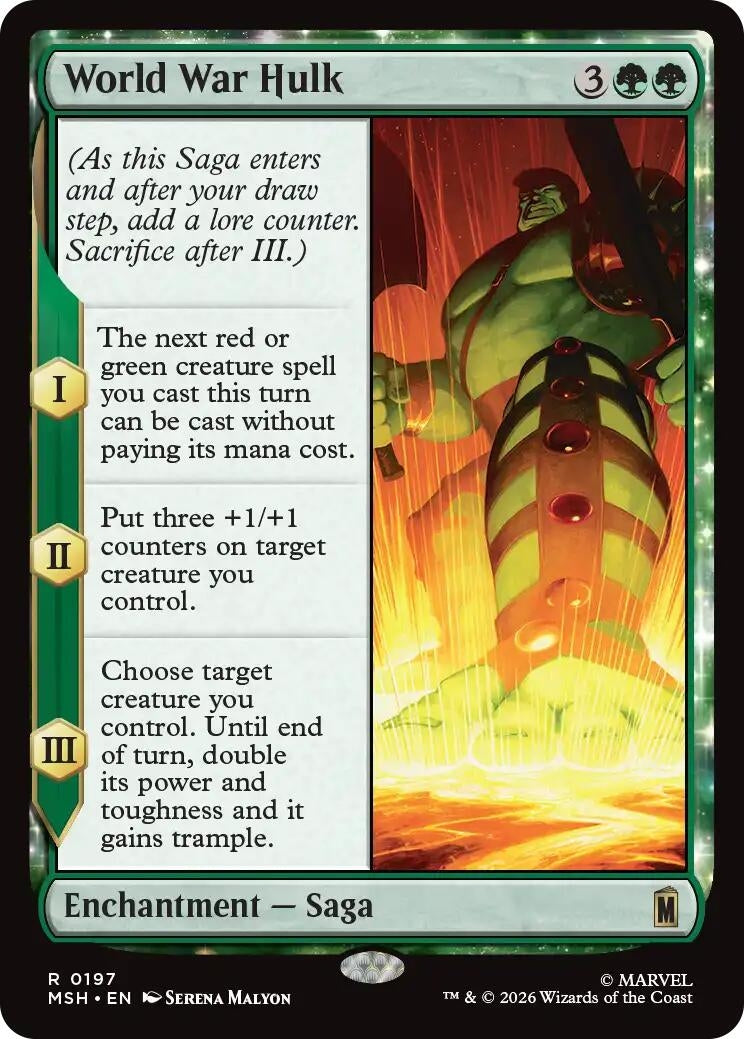 Image for World War Hulk (197) (MSH) - Magic: The Gathering