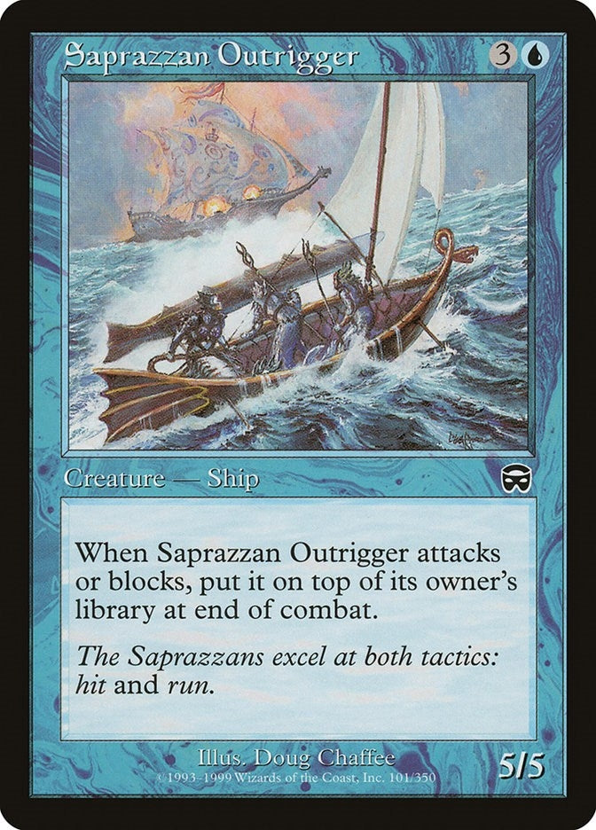 Image for Saprazzan Outrigger (101) (MMQ) - Magic: The Gathering