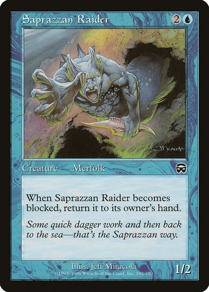 Image for Saprazzan Raider (102) (MMQ) - Magic: The Gathering