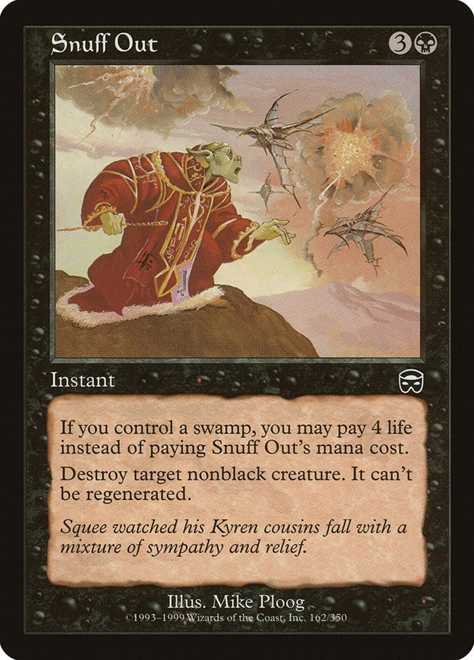 Image for Snuff Out (162) (MMQ) - Magic: The Gathering