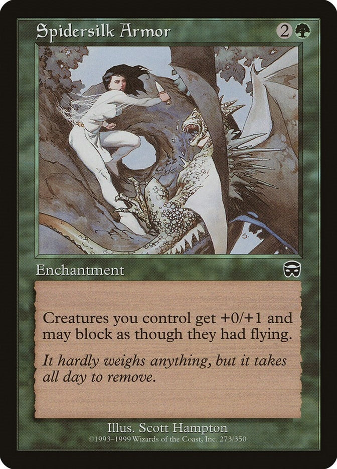 Image for Spidersilk Armor (273) (MMQ) - Magic: The Gathering