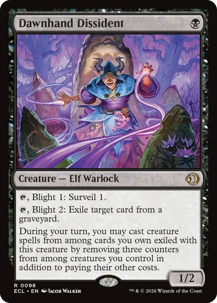 Image for Dawnhand Dissident (98) (ECL) - Magic: The Gathering