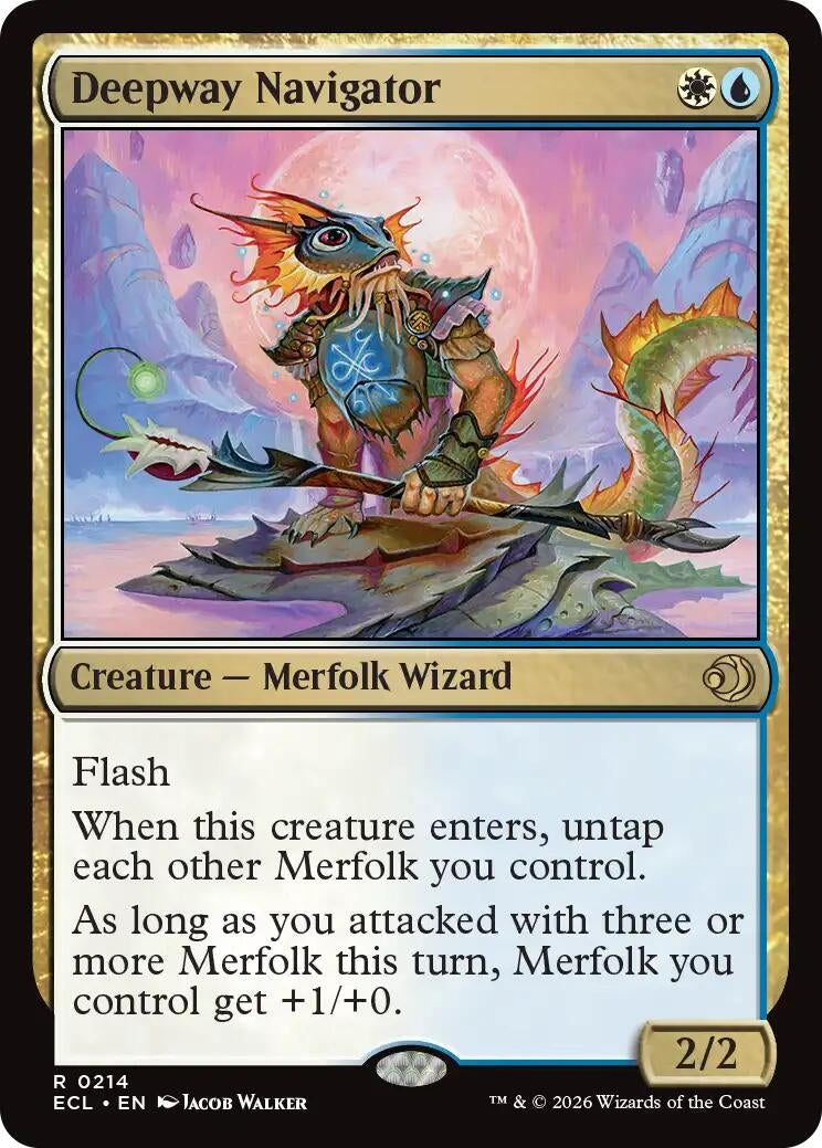 Image for Deepway Navigator (214) (ECL) - Magic: The Gathering