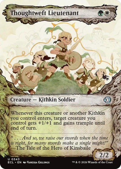 Thoughtweft Lieutenant (Showcase) (343) (ECL)
