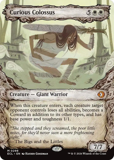 Curious Colossus (Showcase) (298) (ECL)