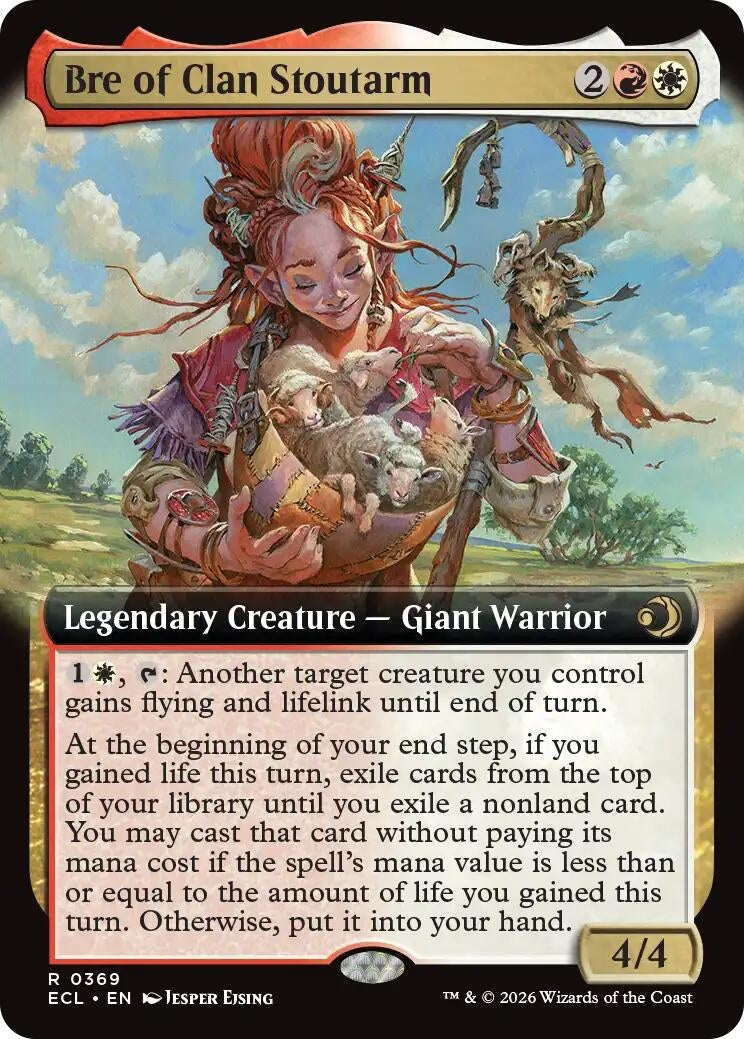 Image for Bre of Clan Stoutarm (Extended Art) (369) (ECL) - Magic: The Gathering