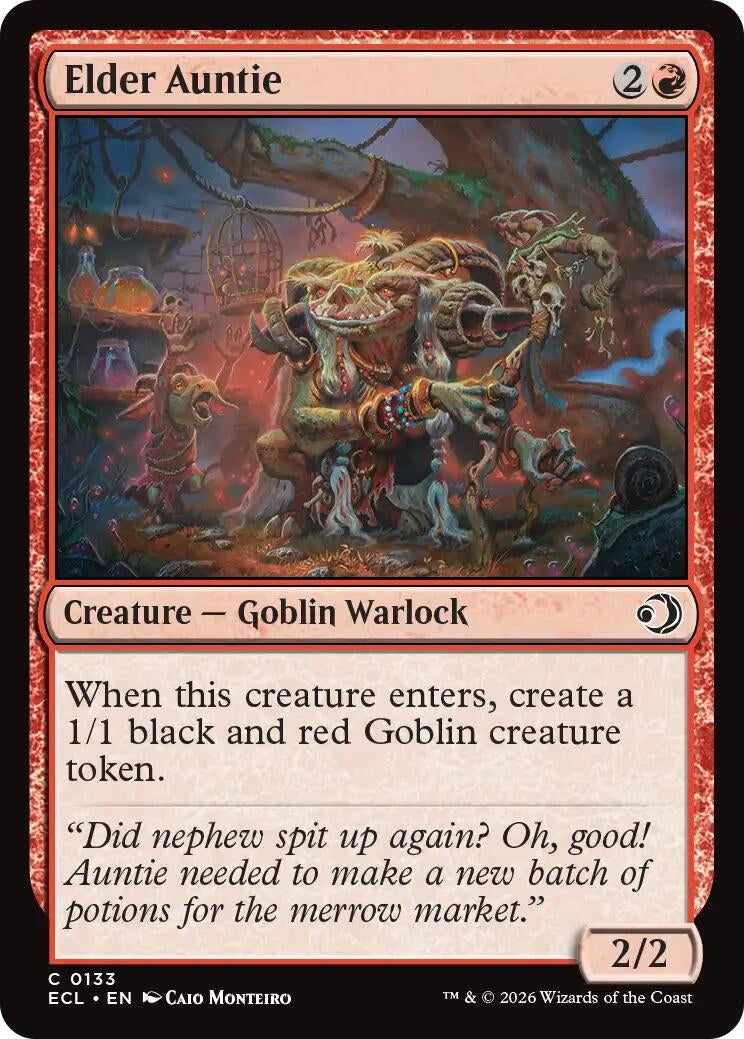 Image for Elder Auntie (133) (ECL) - Magic: The Gathering
