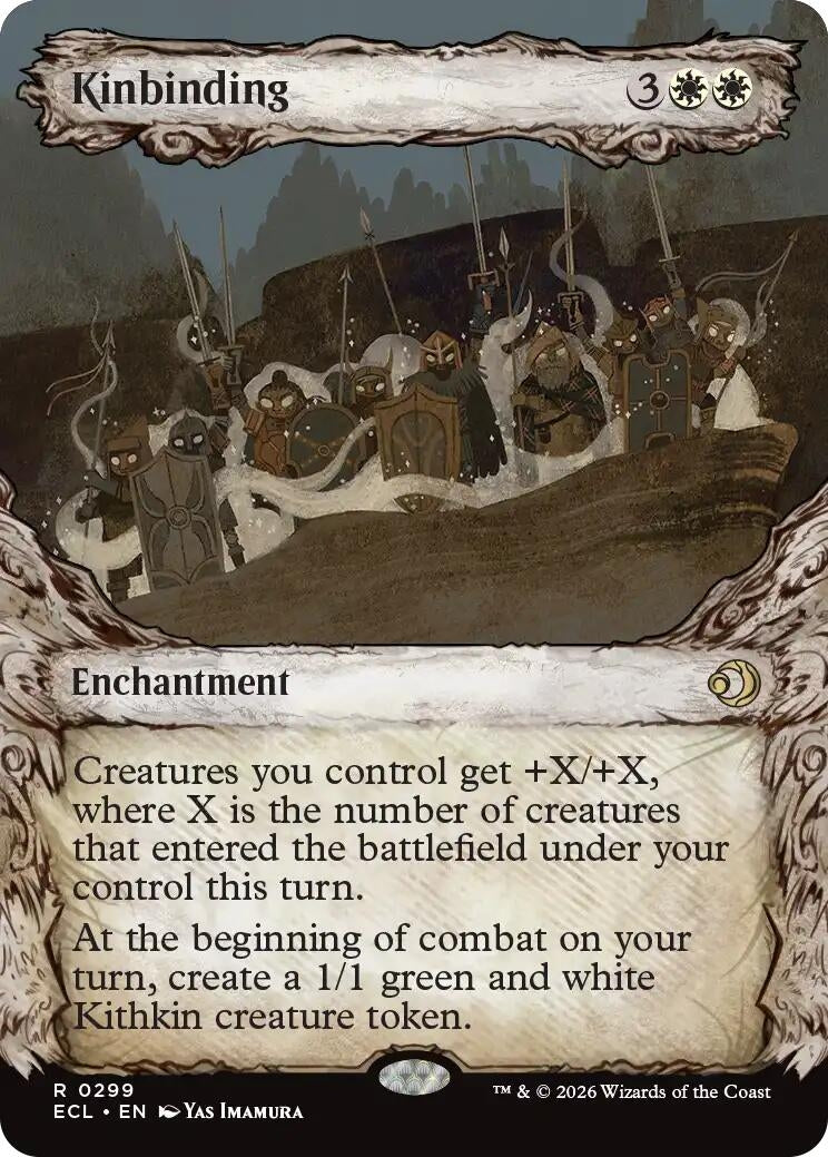 Image for Kinbinding (Showcase) (299) (ECL) - Magic: The Gathering