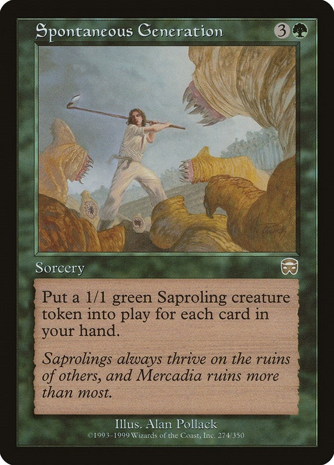Image for Spontaneous Generation (274) (MMQ) - Magic: The Gathering