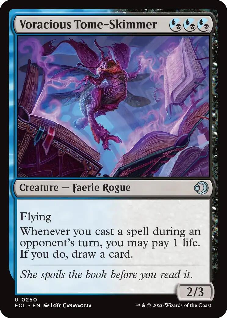 Image for Voracious Tome-Skimmer (250) (ECL) - Magic: The Gathering