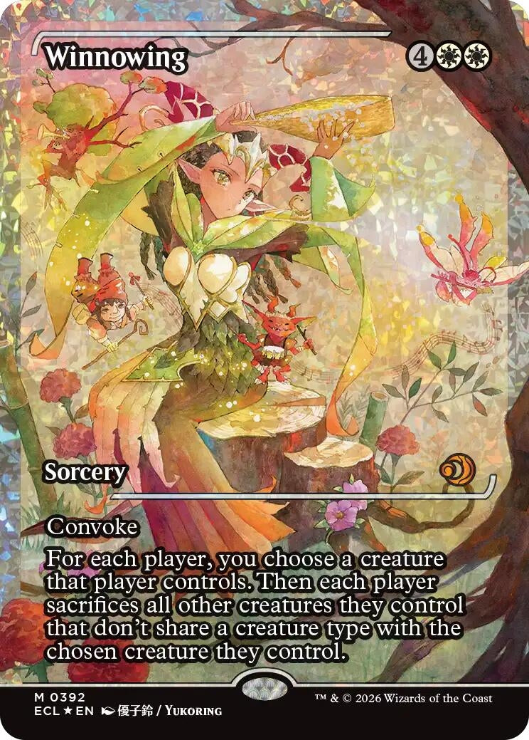 Image for Winnowing (Showcase) (Fracture Foil) (392) (ECL) - Magic: The Gathering