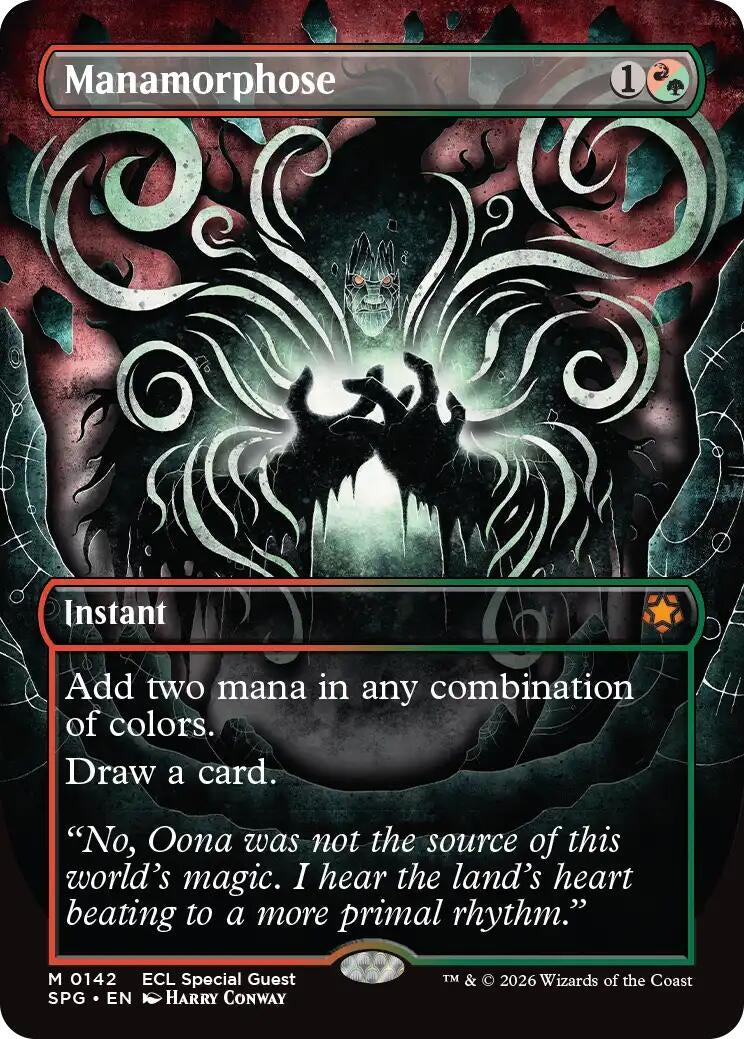 Image for Manamorphose (Borderless) (142) (SPG) - Magic: The Gathering