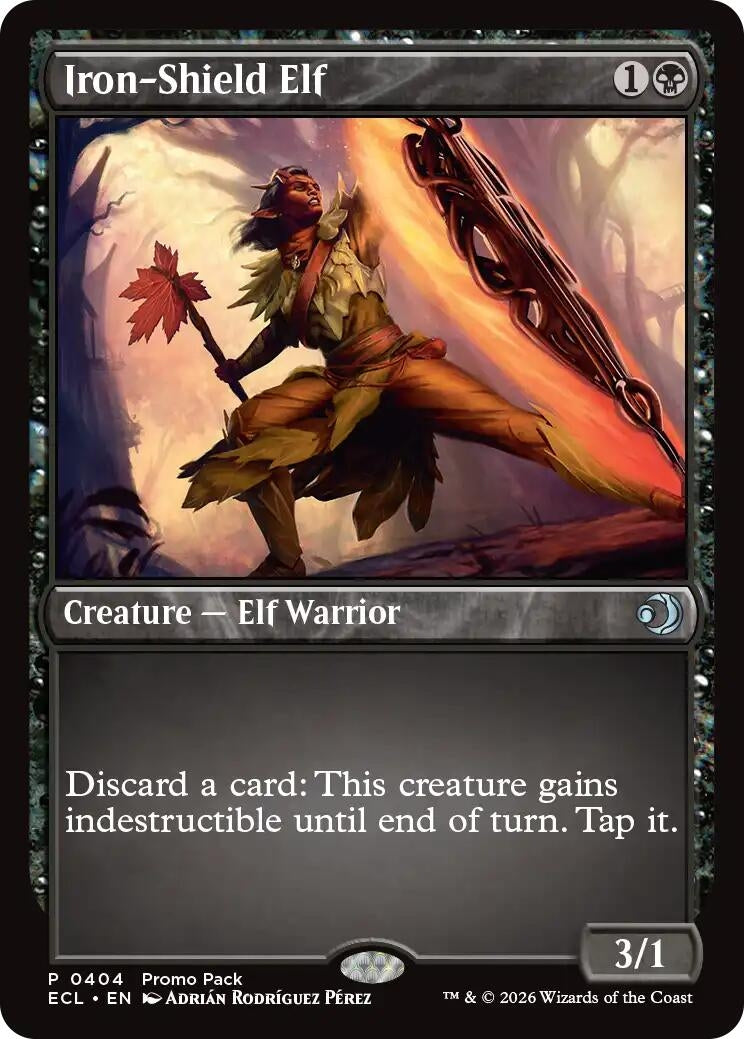 Image for Iron-Shield Elf (404) (PPECL) - Magic: The Gathering