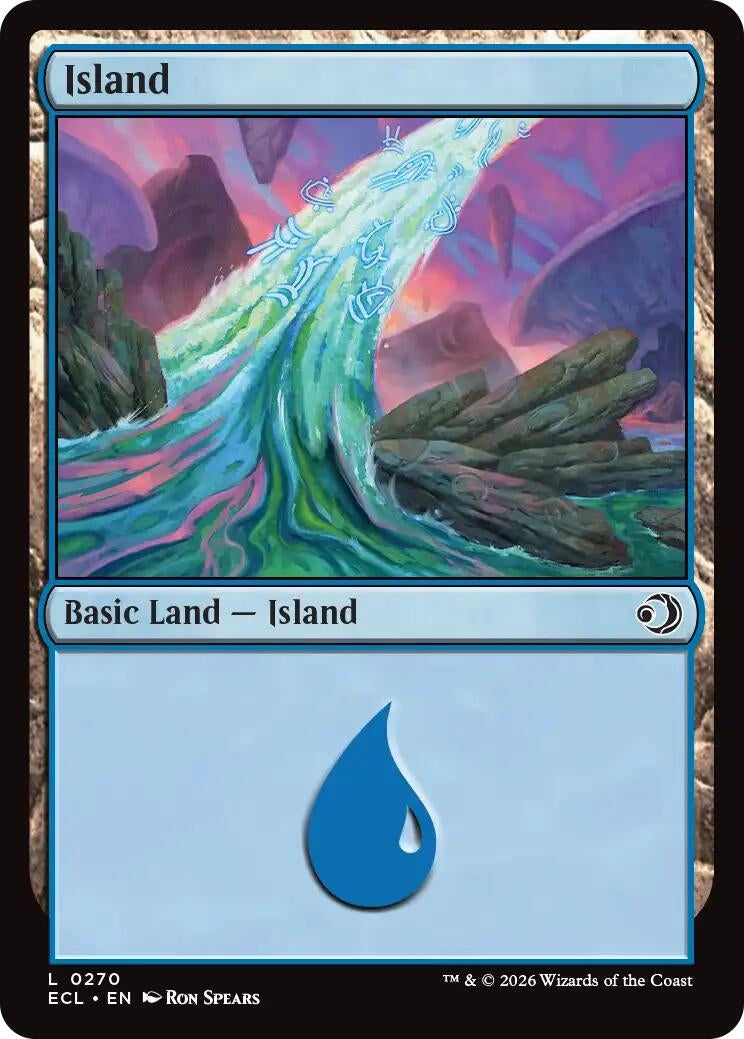 Image for Island (0270) (270) (ECL) - Magic: The Gathering