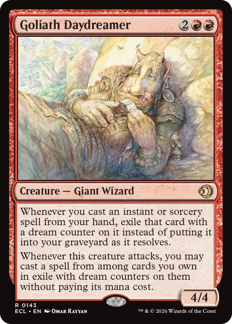 Image for Goliath Daydreamer (143) (ECL) - Magic: The Gathering