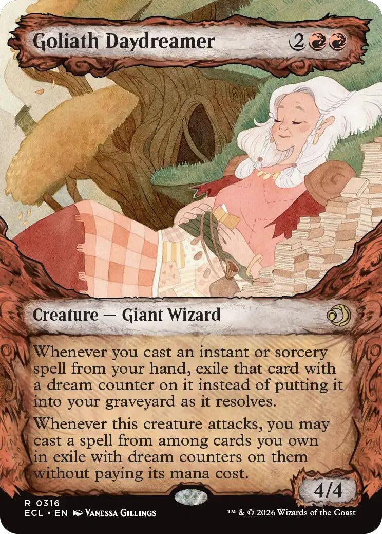 Image for Goliath Daydreamer (Showcase) (316) (ECL) - Magic: The Gathering