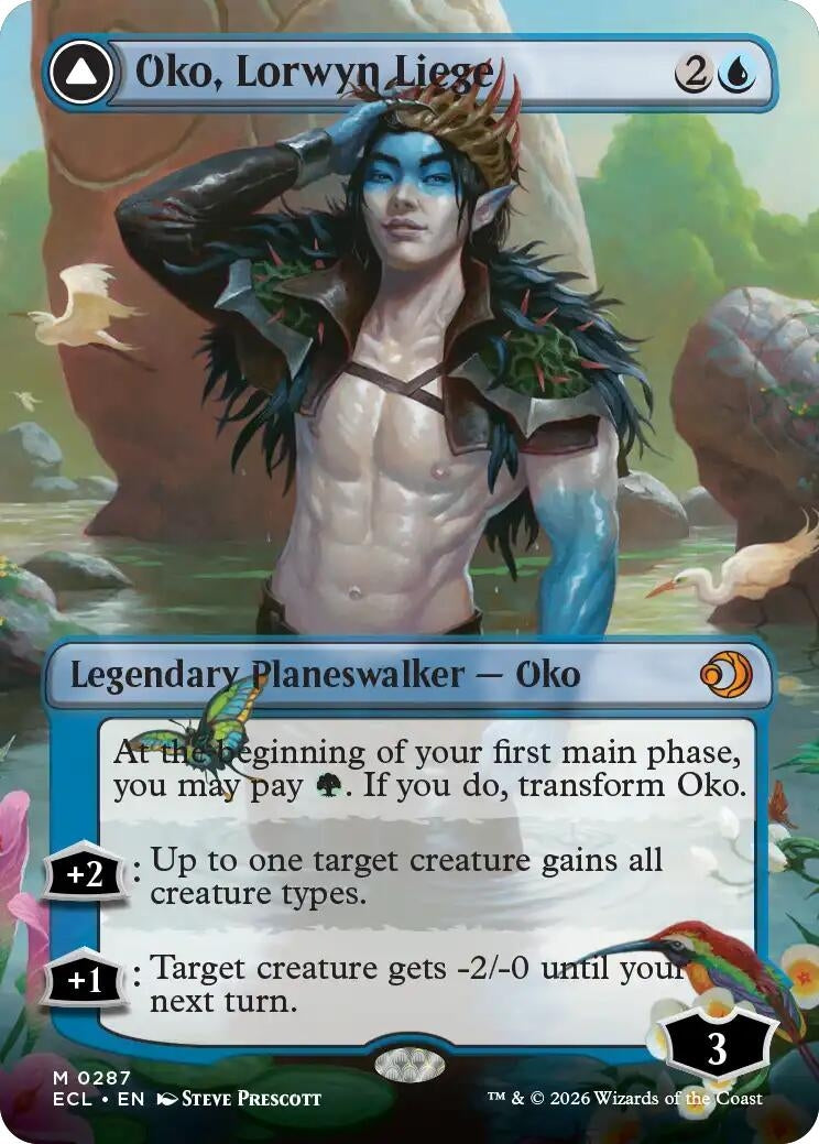 Image for Oko, Lorwyn Liege (Borderless) (287) (ECL) - Magic: The Gathering
