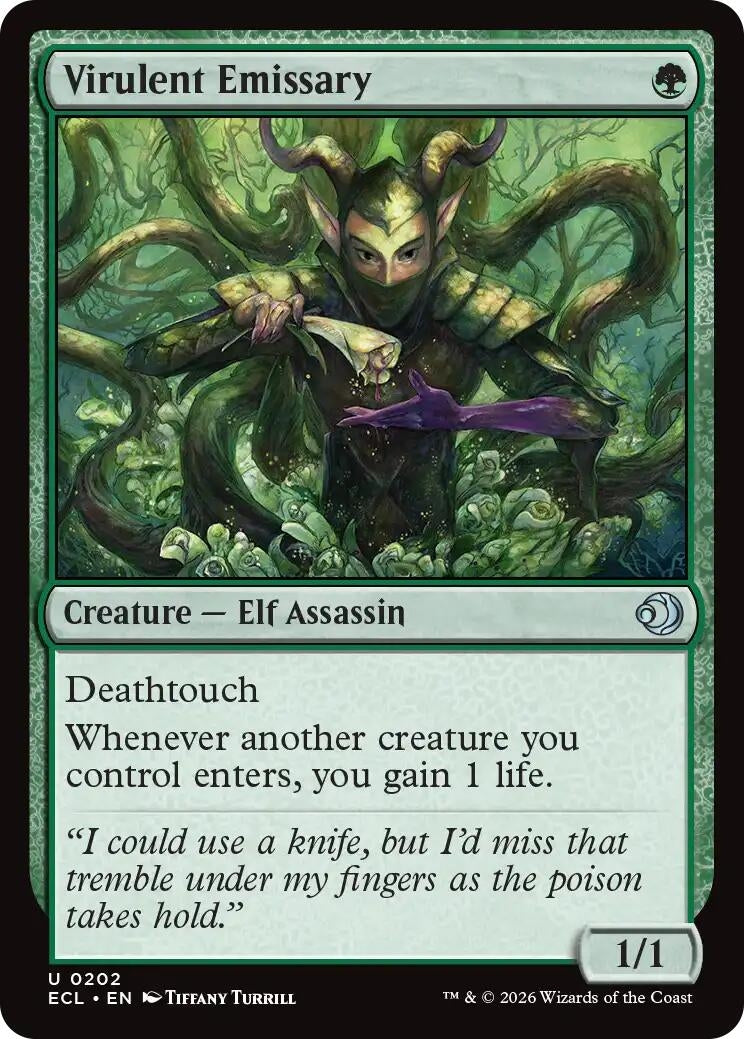 Image for Virulent Emissary (202) (ECL) - Magic: The Gathering