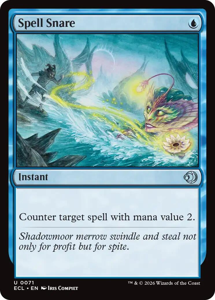 Image for Spell Snare (71) (ECL) - Magic: The Gathering