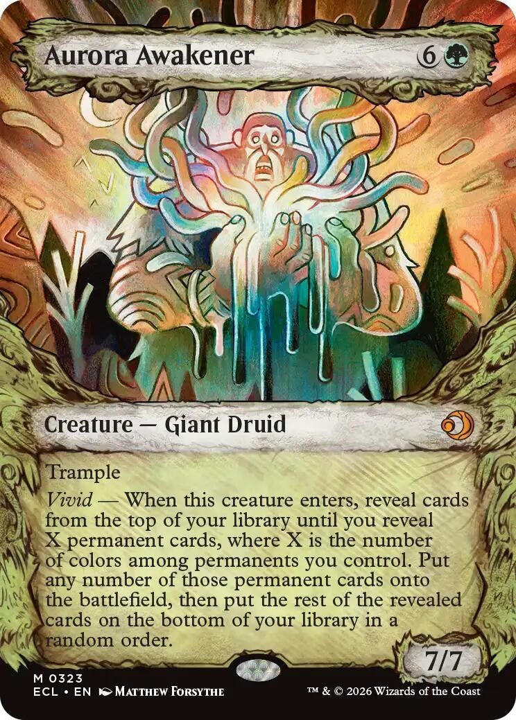 Image for Aurora Awakener (Showcase) (323) (ECL) - Magic: The Gathering
