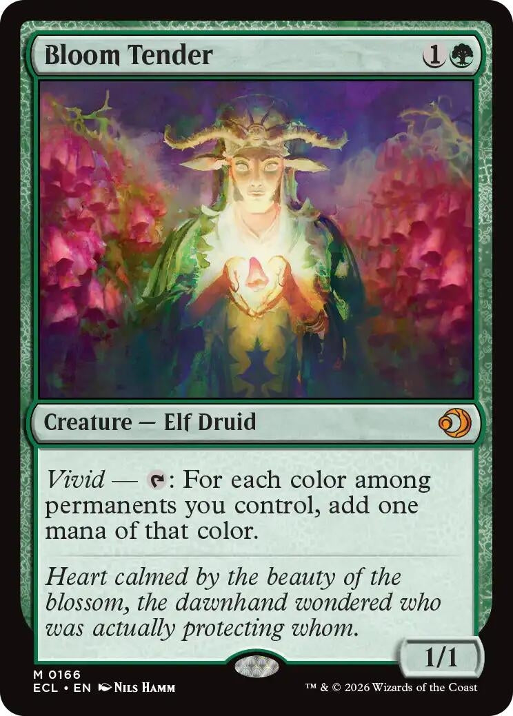 Image for Bloom Tender (166) (ECL) - Magic: The Gathering
