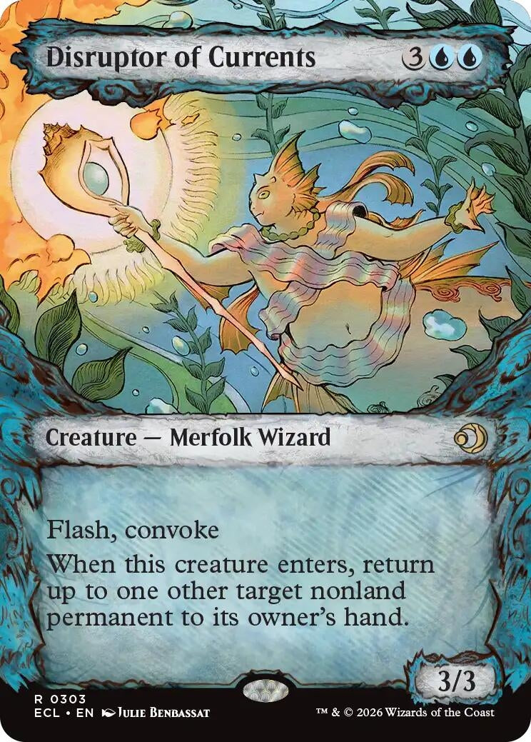 Image for Disruptor of Currents (Showcase) (303) (ECL) - Magic: The Gathering