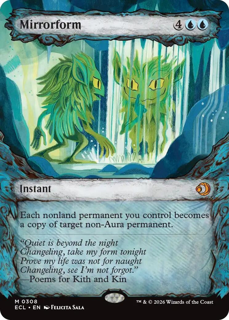 Image for Mirrorform (Showcase) (308) (ECL) - Magic: The Gathering