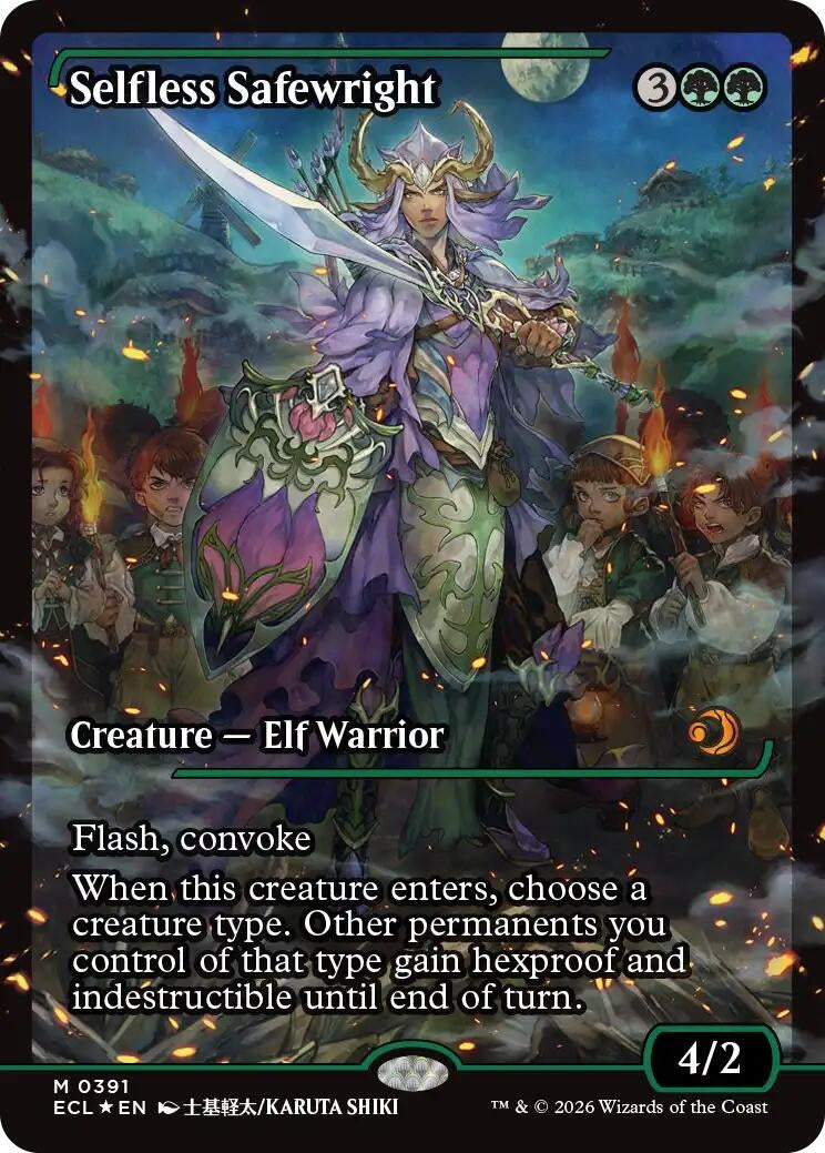 Image for Selfless Safewright (Showcase) (391) (ECL) - Magic: The Gathering