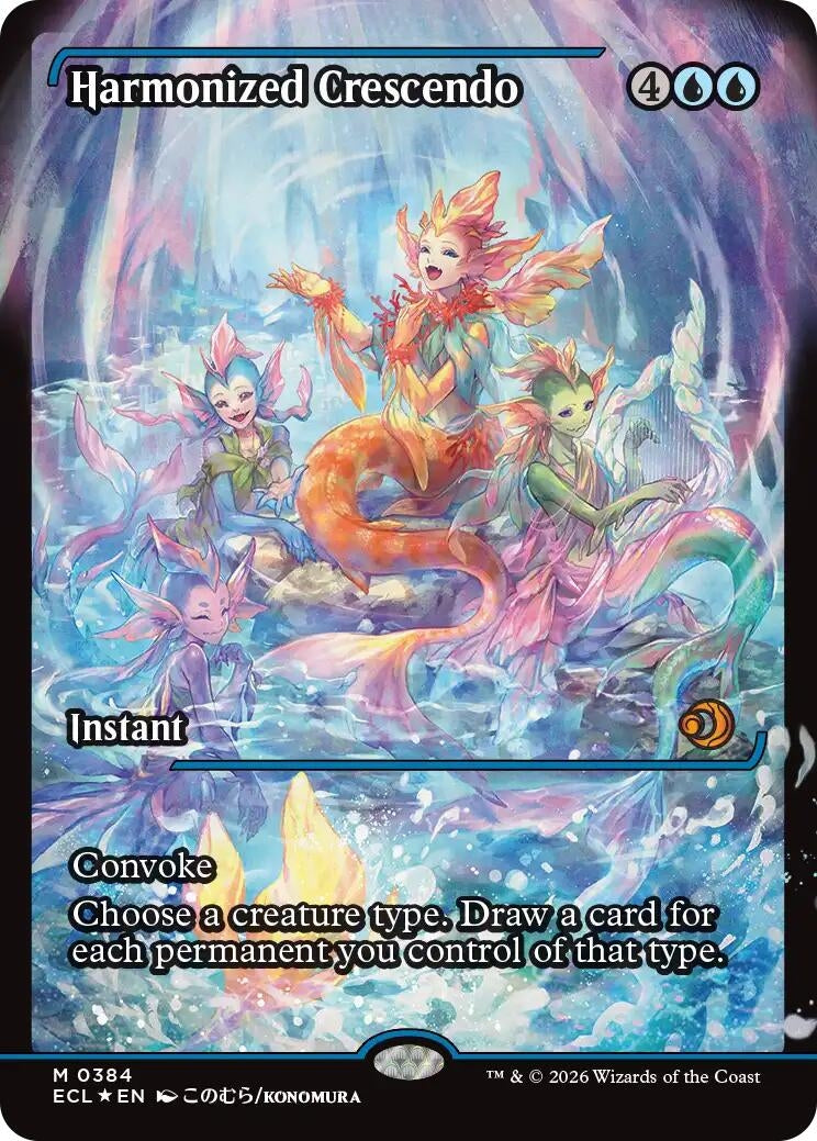 Image for Harmonized Crescendo (0384) (Showcase) (384) (ECL) - Magic: The Gathering