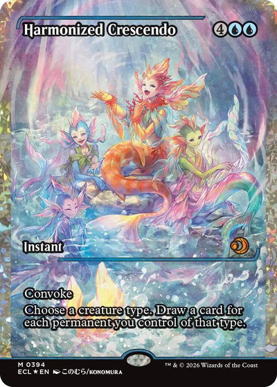 Harmonized Crescendo (0394) (Showcase) (Fracture Foil) (394) (ECL)