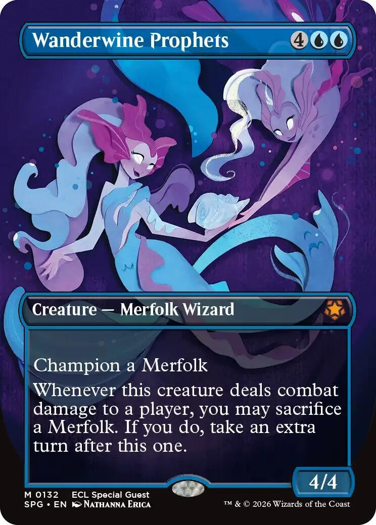 Image for Wanderwine Prophets (Borderless) (132) (SPG) - Magic: The Gathering