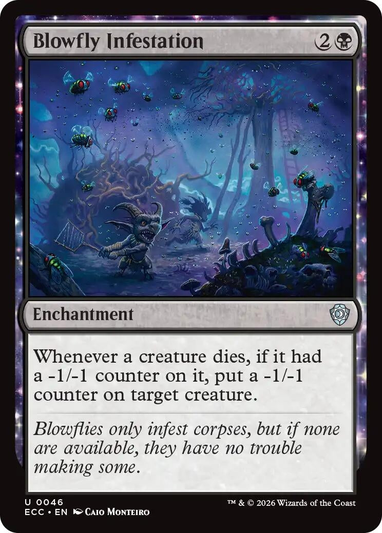 Image for Blowfly Infestation (46) (ECC) - Magic: The Gathering