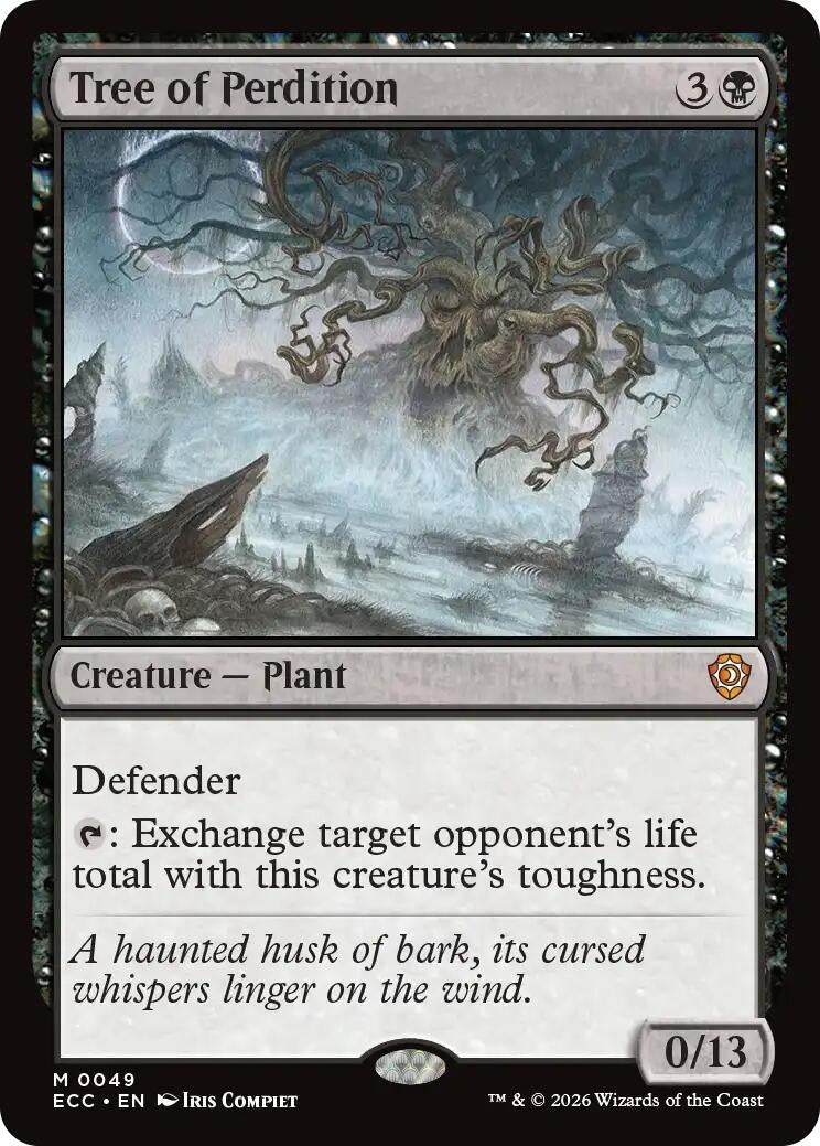 Image for Tree of Perdition (49) (ECC) - Magic: The Gathering