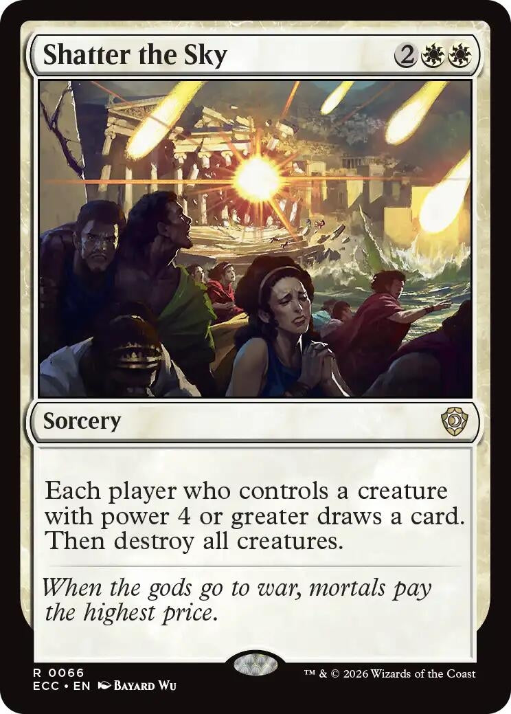 Image for Shatter the Sky (66) (ECC) - Magic: The Gathering