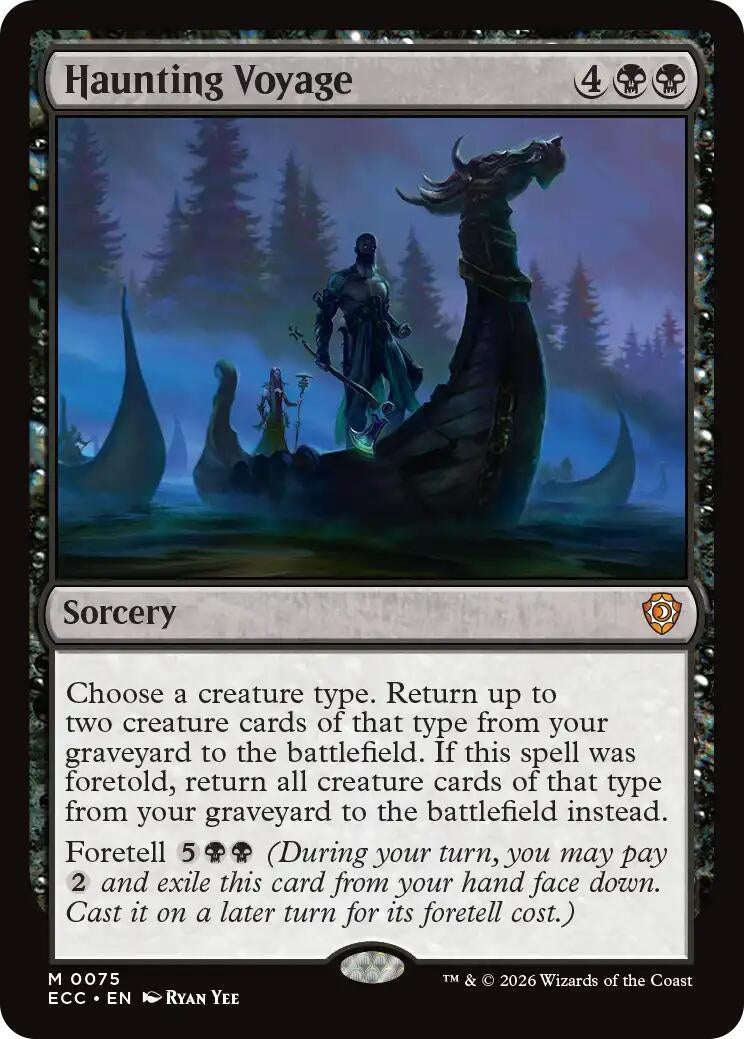 Image for Haunting Voyage (75) (ECC) - Magic: The Gathering