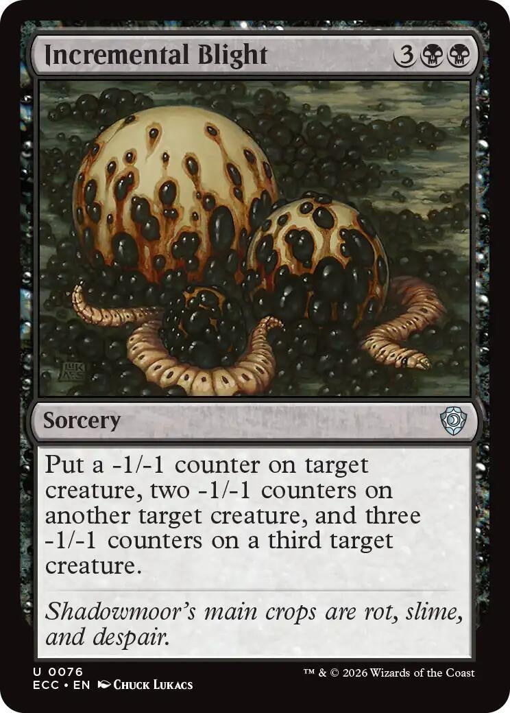 Image for Incremental Blight (76) (ECC) - Magic: The Gathering