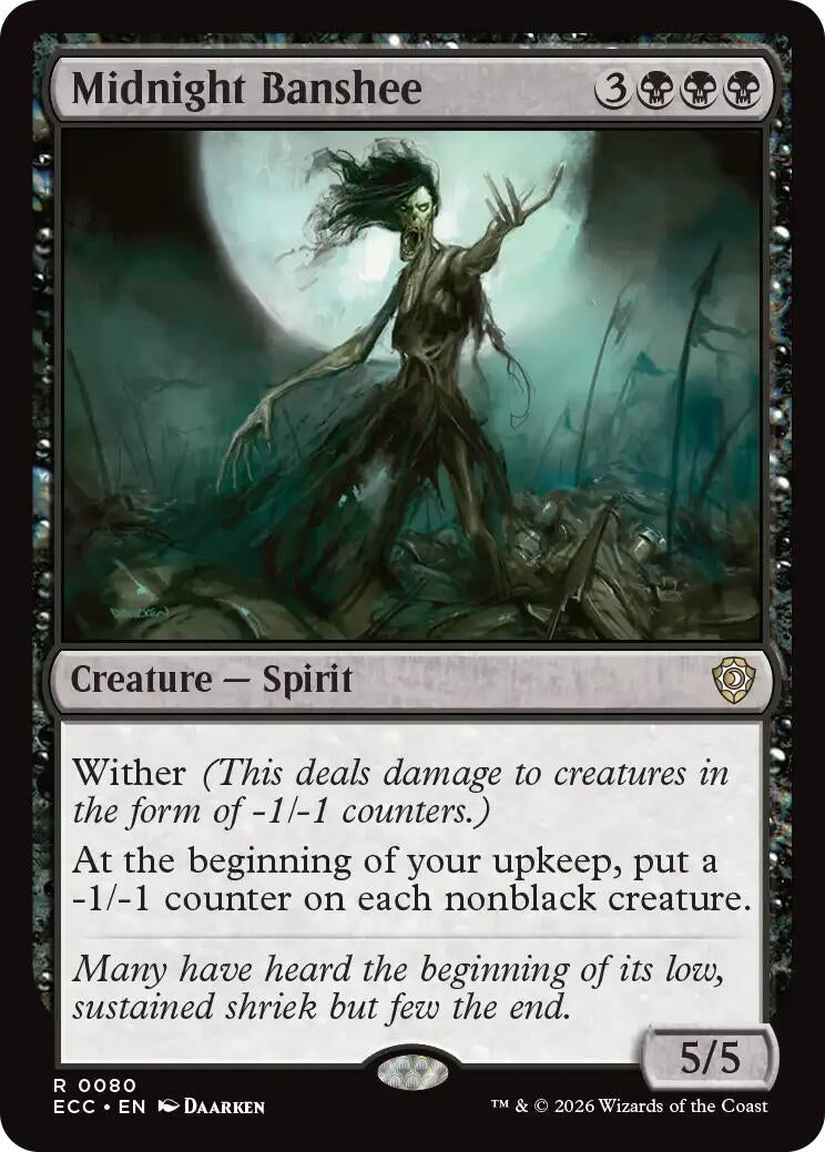 Image for Midnight Banshee (80) (ECC) - Magic: The Gathering