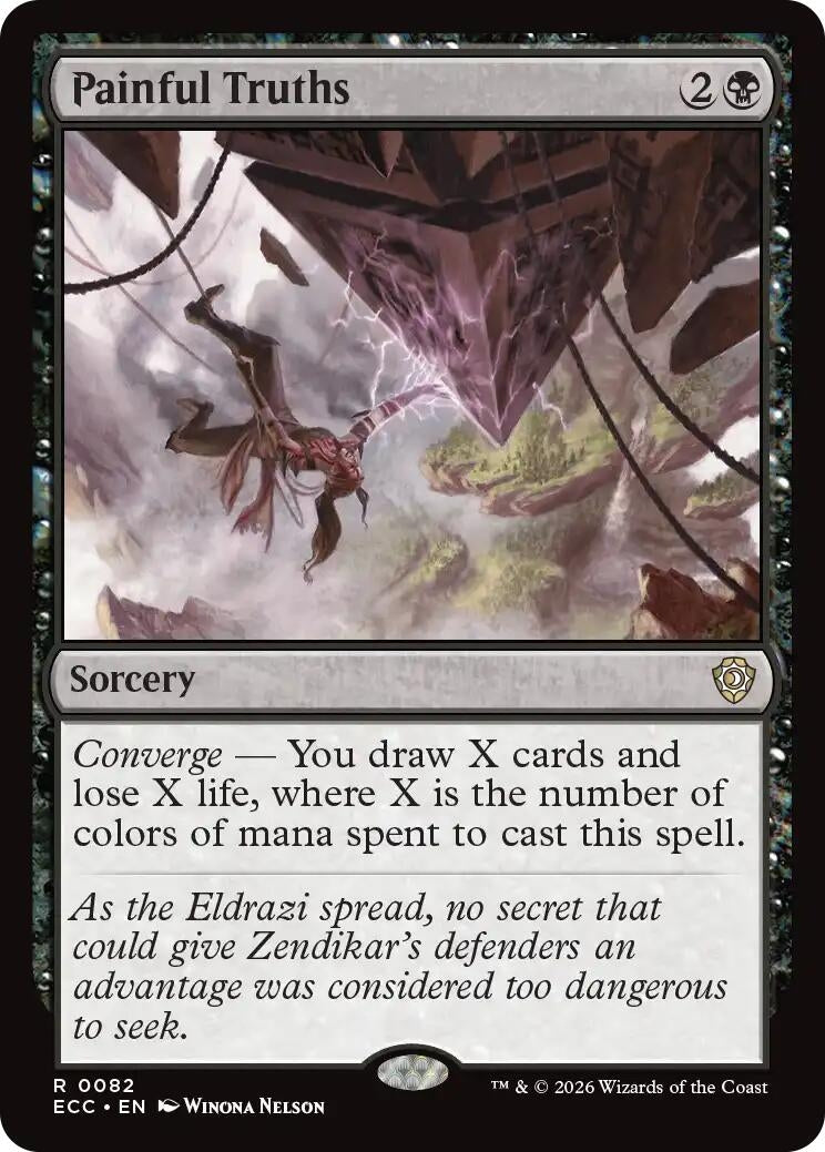 Image for Painful Truths (82) (ECC) - Magic: The Gathering
